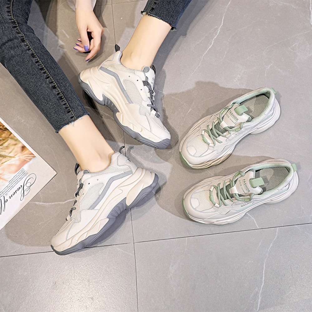 Autumn New Female Thick Bottom Increased Breathable Shoes Women Sports Casual Shoes